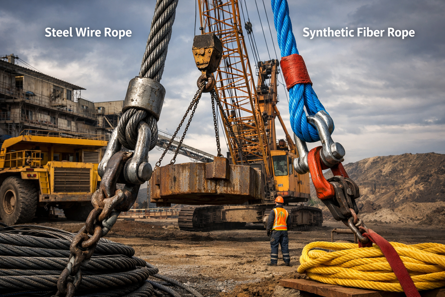 Steel Wire Rope vs Synthetic Fiber Rope: Which Is Better for Heavy ...